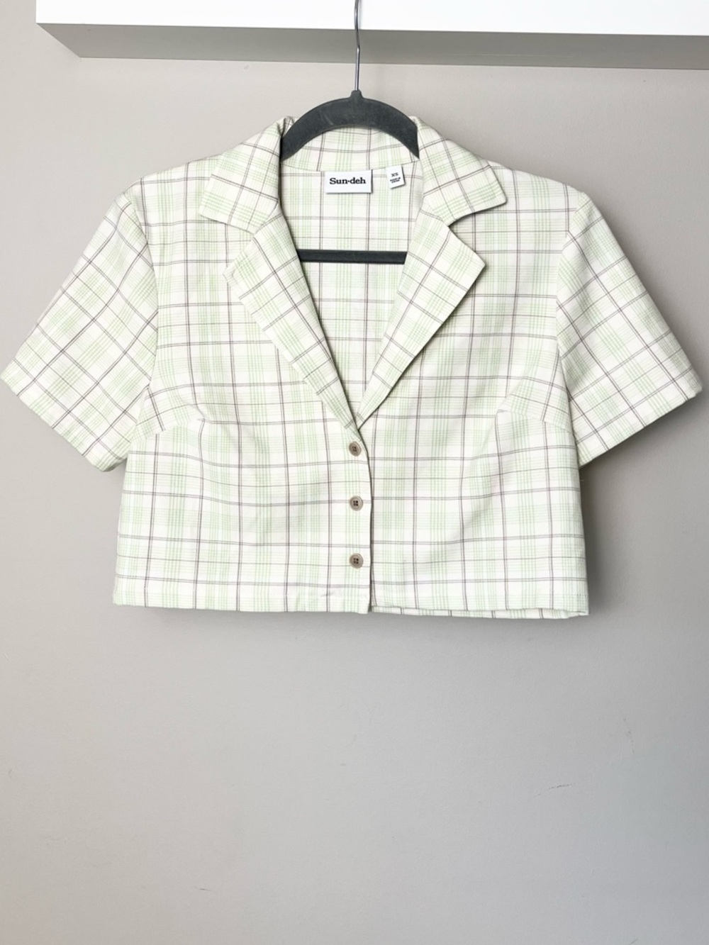 Aritzia Sunday Best Plaid Tuesday Shirt - Picture 2 of 7